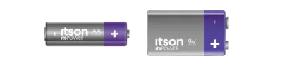 itspower 9V AA horizontal itspower 9V AA horizontal