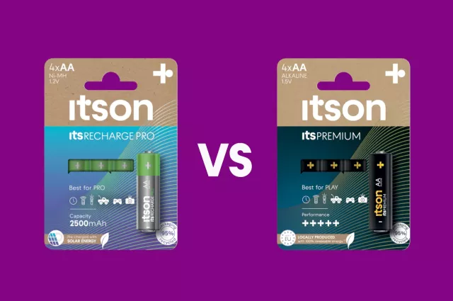 Rechargeable vs Alkaline Rechargeable vs Alkaline